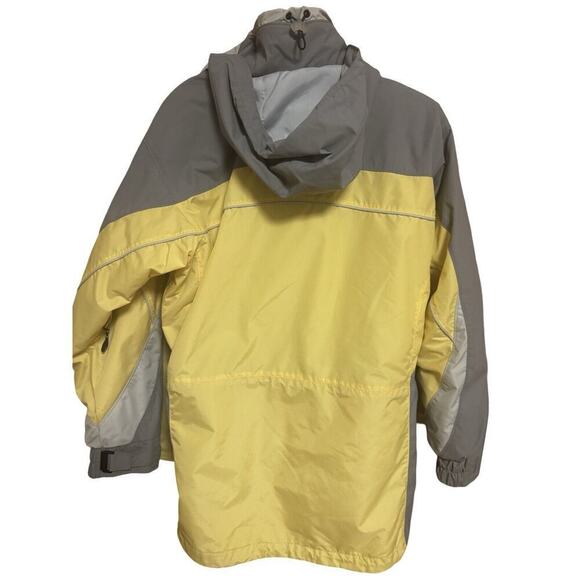 Columbia Women's 3in1 Winter Coat Size Medium Yellow/Gray Challenge Series Cozy - Picture 2 of 7